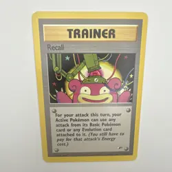 Pokemon Recall Gym Heroes 116/132 Unlimited Regular Uncommon Trainer English - Image 3