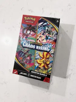 Pokemon TCG Chaos Rising Booster Bundle Factory Sealed - Image 1