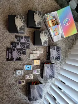 Empty!! Pokemon Eevee Prismatic Evolutions SPC Box + 3 Empty Pitch Black ETB's - Image 2