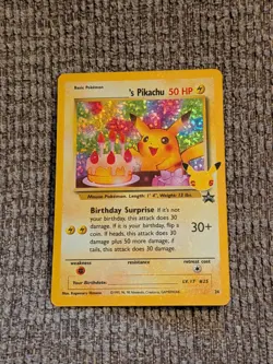 _____'s Pikachu 24/53 Celebrations: Classic Collection Holo Birthday Promo - Image 1