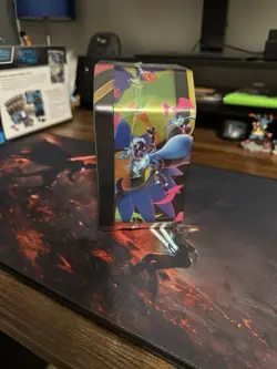 Pokemon TCG Mega Charizard X Ex Tin New Sealed - Image 2