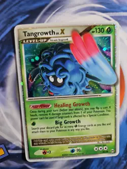 Pokemon TCG Tangrowth Lv.X 99/99 Arceus Holo Rare Light Played To Near Mint - Image 2