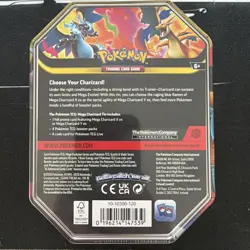 Pokemon - TCG - Mega Charizard X ex Tin - Image 2