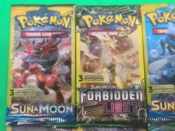 Pokemon Sun & Moon And XY Series Booster Packs 3 Cards Lot Of 8 Factory Sealed - Image 3
