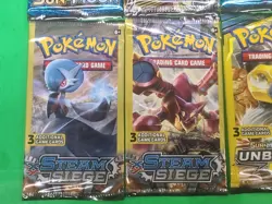 Pokemon Sun & Moon And XY Series Booster Packs 3 Cards Lot Of 8 Factory Sealed - Image 5