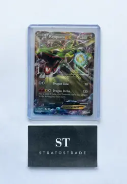 Pokemon Rayquaza EX XY73 Shiny Black Star Promo Ultra Rare Holo HP - Image 1