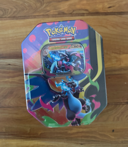 Pokemon TCG Mega Charizard X ex Tin NEW Factory Sealed - Image 1