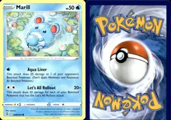 MARILL 058/264 Pokemon Card Fusion Strike Near Mint - Image 3