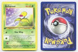 Bellsprout 49/64 Common Jungle Pokemon 1st Edition LP - Image 3
