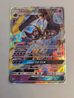 Lunala GX 66/149 Holo Ultra Rare SM Base Set NM - Image 1