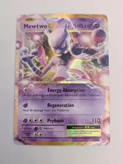 Mewtwo EX 52/108 Holo EX Rare Evolutions NM - Image 1