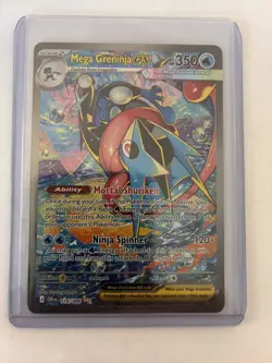 Pokemon Mega Greninja EX SIR 116/086 Chaos Rising - Image 1