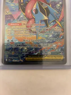 Pokemon Mega Greninja EX SIR 116/086 Chaos Rising - Image 3