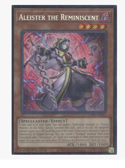 Aleister the Reminiscent - CORI-EN015 - Secret Rare YuGiOh - Image 1