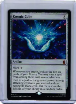 MTG - Cosmic Cube - Marvel Super Heroes - Mythic - NM - Magic the Gathering 245 - Image 1
