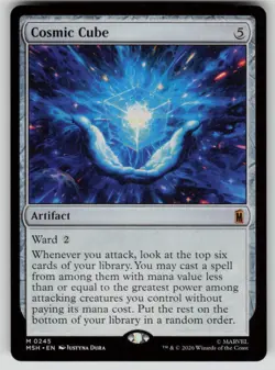 Cosmic Cube Mythic Marvel Super Heroes 245 MTG Near Mint 2026 - Image 1