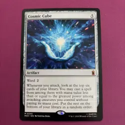 MTG Cosmic Cube - MSH Marvel Super Heroes NM 245 - Image 1