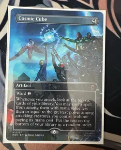 MTG - Cosmic Cube 0337 - Marvel Super Heroes - Extended Art Mythic - English - Image 1