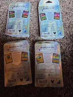 LOR Lorcana: Fabled Starter Decks [Set of 4] Emerald & Ruby Amber & Sapphire - Image 5