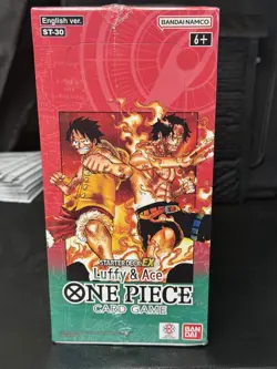 One Piece TCG: Starter Deck EX Luffy & Ace ST-30 English Sealed Case (6 Decks) - Image 1