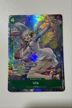 Uta (Alternate Art) OP13-023 Carrying On His Will Foil - Image 1