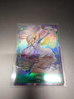 Uta (Alternate Art) OP13-023 Carrying On His Will Foil - Image 1