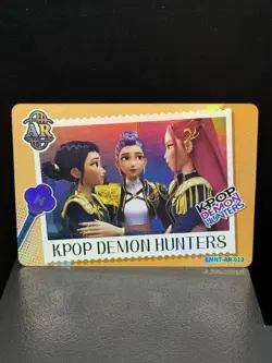 NEW! KPop Demon Hunters Exquisite Collection Card - HUNTR/X #012 Holographic - Image 1