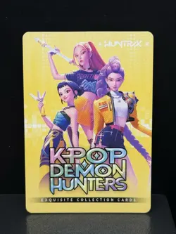 NEW! KPop Demon Hunters Exquisite Collection Card - HUNTR/X #012 Holographic - Image 2