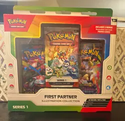 Pokemon TCG First Partner Pack Series 1 Box 25 Cards Oversized Promo 2021 EN - Image 1