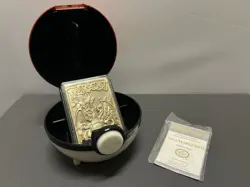 Pokemon Charizard Gold Card 1999 Burger King 23 karat gold plated. - Image 1