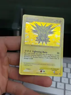 Zapdos 150/147 Supreme Victors 2009 Secret Holo Rare Pokemon Card - Image 5