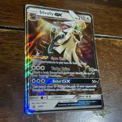 Silvally GX SM91 Sun & Moon Black Star Promo Holo Pokemon Card NM - Image 1