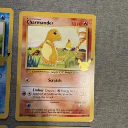 Pokemon 25th Anniversary Kanto First Partner Pack Jumbo Cards Only 4 - Image 4