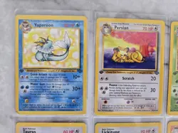 Vintage Pokemon 1st Edition Jungle x 15 Card Lot - Rare, Uncommons, Commons - Image 3