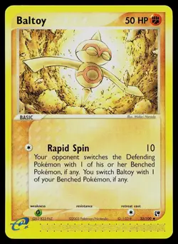 Pokemon Card Sandstorm Baltoy 32/100 Uncommon - Image 1