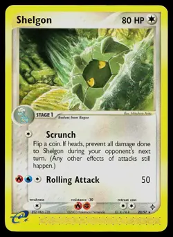 Pokemon Card Dragon Shelgon 20/97 Rare - Image 1