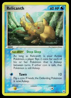 Pokemon Card Hidden Legends Relicanth 24/101 Rare - Image 1