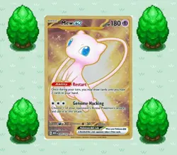 Pokemon - Mew ex (151 Metal Card) - 205/165 - SV: Scarlet & Violet 151 NM - Image 1