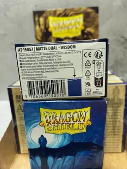 Dragon Shield WISDOM (10) packs 100 ct. Dual Matte Card Sleeves (AT-15057) - Image 3