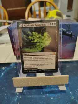 MTG Agadeem's Awakening 090/280 Zendikar Rising ZNR Mythic MDFC Black - Image 1