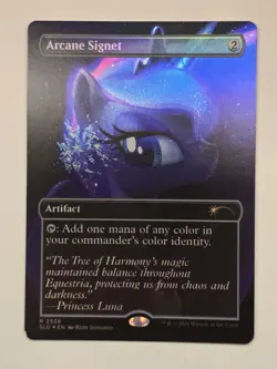 *IN HAND* MY LITTLE PONY Arcane Signet FOIL R 2538 MtG SLD Magic Secret Lair - Image 1