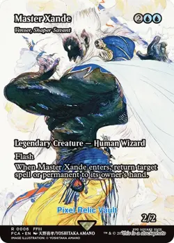 MTG - FCA - 6 - NM - Master Xande - Venser, Shaper Savant (Showcase) - Magic - Image 1