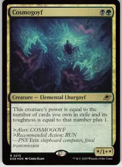 MTG Cosmogoyf Foil NM Edge of Eternities Magic 215 - Image 1