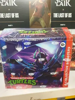 TMNT TEENAGE MUTANT NINJA TURTLES COLLECTOR BOX ENG - MTG MISB HASBRO WIZARDS - Image 1