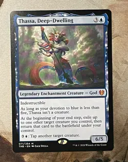 Wizards of the Coast Thassa, Deep-Dwelling THB 071/254 Mythic Blue EN - Image 1