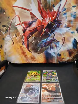 Pokemon TCG Mix Of Illustration Rares And Full Art Lot Of 4 Cards Total - Image 1