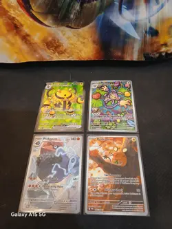 Pokemon TCG Mix Of Illustration Rares And Full Art Lot Of 4 Cards Total - Image 2