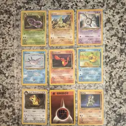 Wizards of the Coast Pokemon TCG Team Rocket 1st Ed 2000 Lot (9) Arbok - Image 2