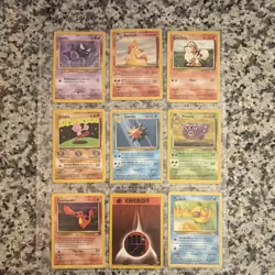 Wizards of the Coast Pokemon TCG Team Rocket 1st Ed 2000 Lot (9) Arbok - Image 3