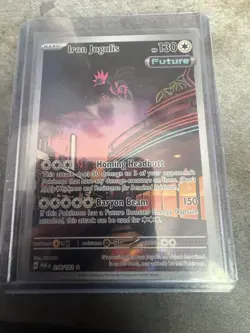 The Pokemon Company Iron Jugulis 216/182 SV04 Paradox Rift Illus Rare Holo 130HP - Image 1